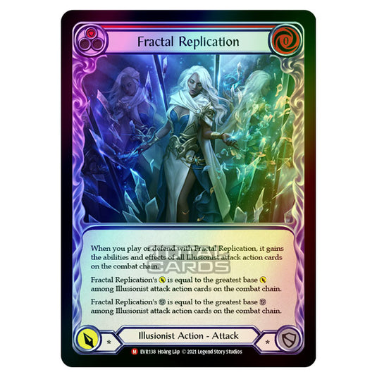 Flesh & Blood - Everfest - Fractal Replication (Majestic) EVR138 (Rainbow Foil)