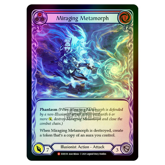 Flesh & Blood - Everfest - Miraging Metamorph (Majestic) EVR139 (Rainbow Foil)