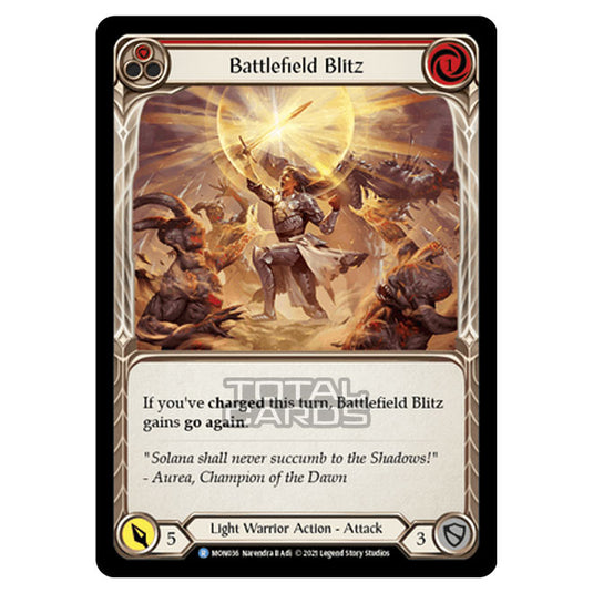 Flesh & Blood - Monarch - Battlefield Blitz (Rare) MON036