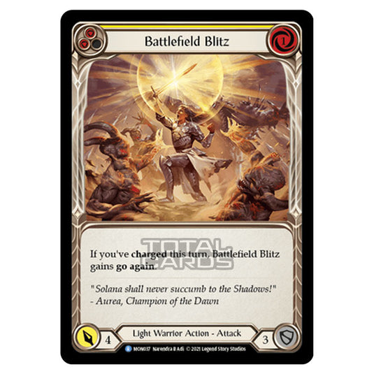 Flesh & Blood - Monarch - Battlefield Blitz (Rare) MON037