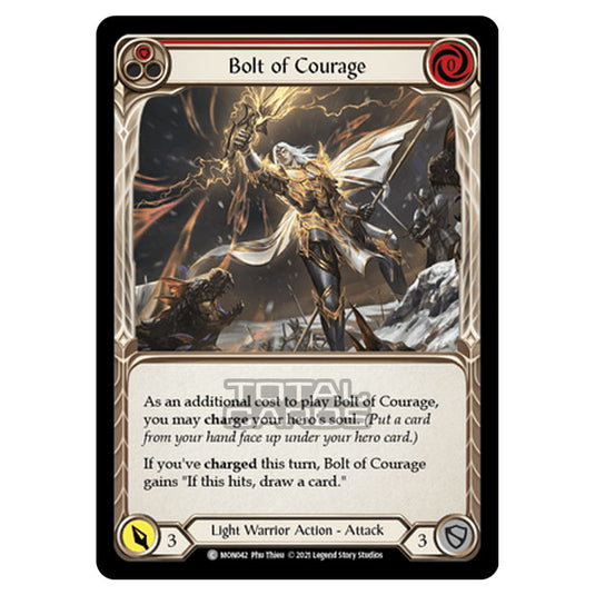 Flesh & Blood - Monarch - Bolt of Courage (Common) MON042