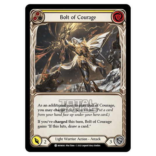 Flesh & Blood - Monarch - Bolt of Courage (Common) MON043