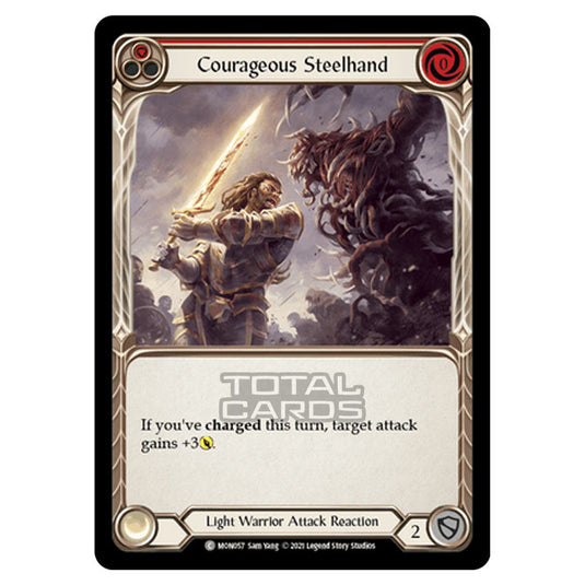 Flesh & Blood - Monarch - Courageous Steelhand (Common) MON057