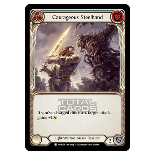 Flesh & Blood - Monarch - Courageous Steelhand (Common) MON059