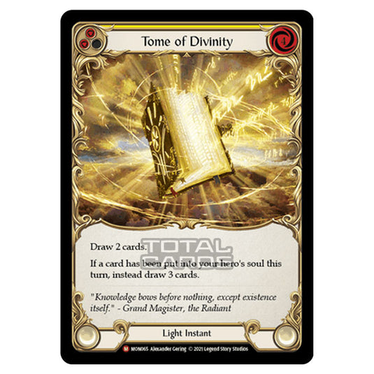 Flesh & Blood - Monarch - Tome of Divinity (Majestic) MON065