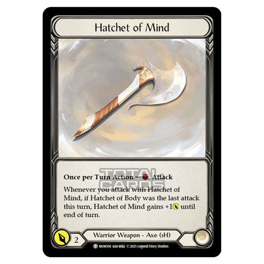 Flesh & Blood - Monarch - Hatchet of Mind (Token) MON106