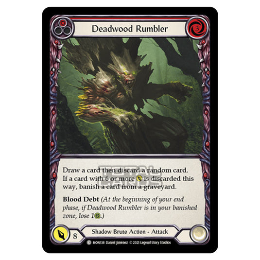 Flesh & Blood - Monarch - Deadwood Rumbler (Common) MON138