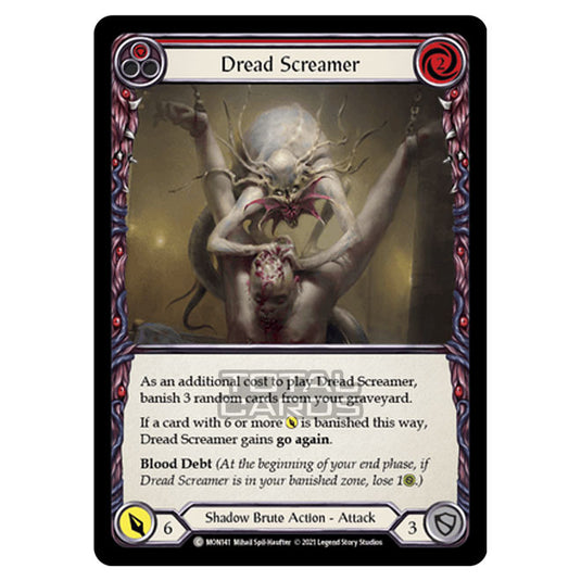 Flesh & Blood - Monarch - Dread Screamer (Common) MON141