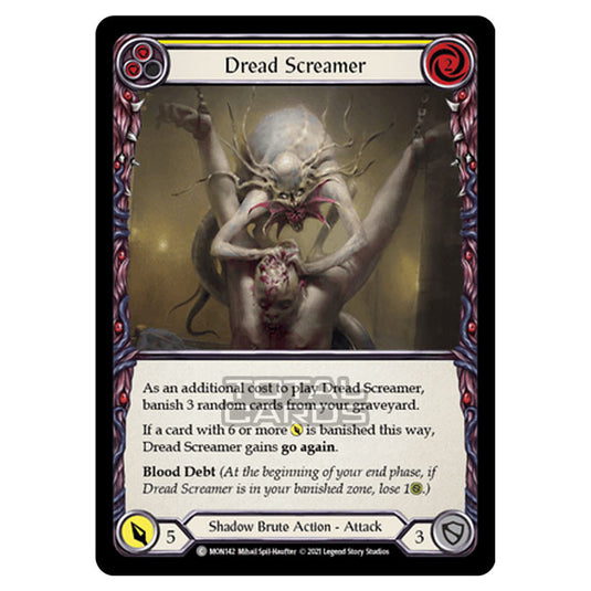 Flesh & Blood - Monarch - Dread Screamer (Common) MON142