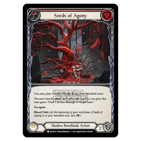 Flesh & Blood - Monarch - Seeds of Agony (Common) MON183