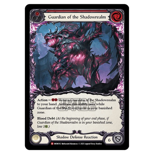 Flesh & Blood - Monarch - Guardian of the Shadowrealm (Majestic) MON192