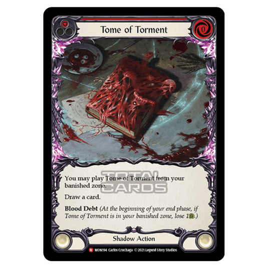 Flesh & Blood - Monarch - Tome of Torment (Majestic) MON194