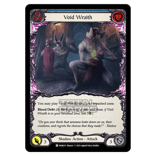 Flesh & Blood - Monarch - Void Wraith (Common) MON211