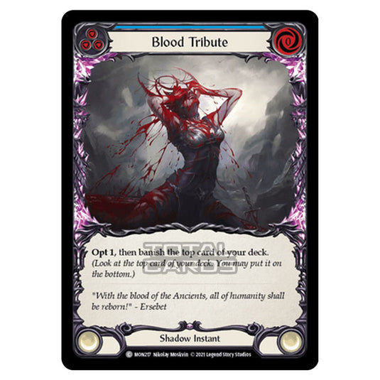 Flesh & Blood - Monarch - Blood Tribute (Common) MON217