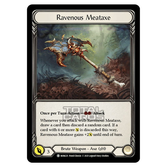 Flesh & Blood - Monarch - Ravenous Meataxe (Token) MON221