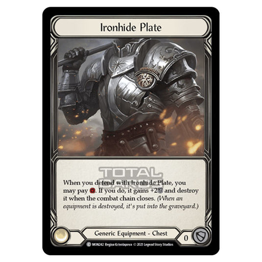 Flesh & Blood - Monarch - Ironhide Plate (Common) MON242