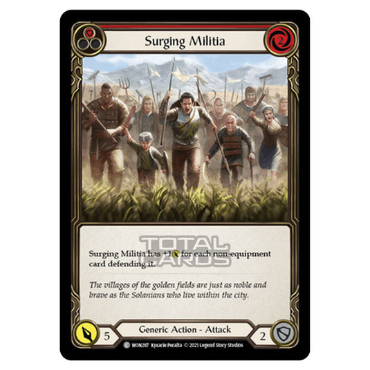 Flesh & Blood - Monarch - Surging Militia (Common) MON287