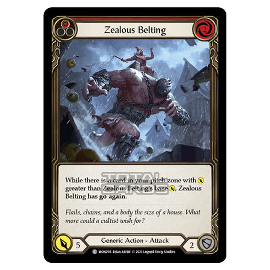 Flesh & Blood - Monarch - Zealous Belting (Common) MON293