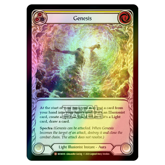 Flesh & Blood - Monarch - Genesis (Majestic) MON006 (Rainbow Foil)