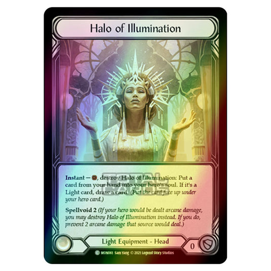 Flesh & Blood - Monarch - Halo of Illumination (Common) MON061 (Cold Foil)