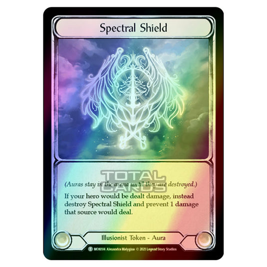 Flesh & Blood - Monarch - Spectral Shield (Token) MON104 (Rainbow Foil)