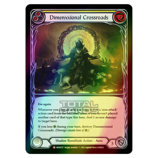 Flesh & Blood - Monarch - Dimenxxional Crossroads (Majestic) MON157 (Rainbow Foil)