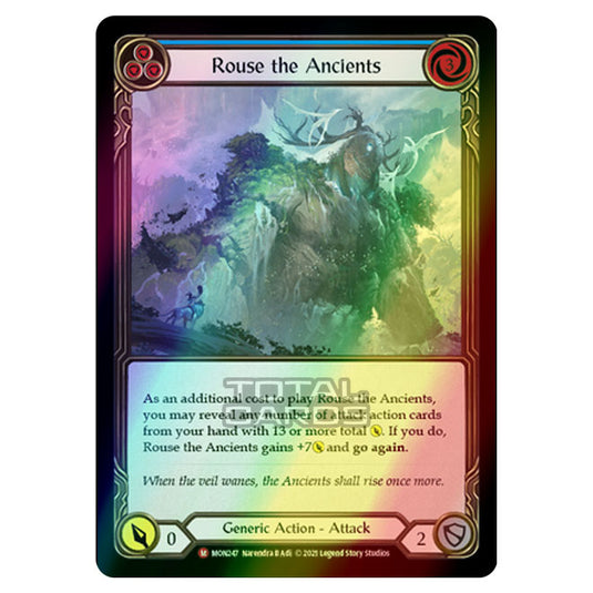 Flesh & Blood - Monarch - Rouse the Ancients (Majestic) MON247 (Rainbow Foil)