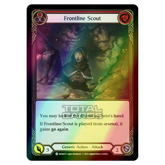 Flesh & Blood - Monarch - Frontline Scout (Common) MON272 (Rainbow Foil)