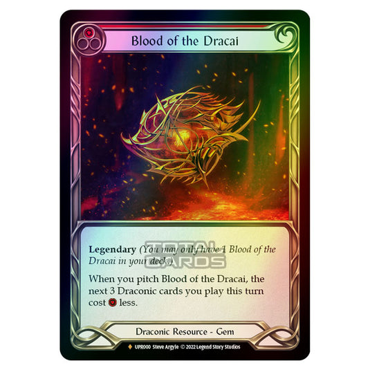 Flesh & Blood - Uprising - Blood Of The Dracai (Rainbow Foil) (Fabled) UPR000R