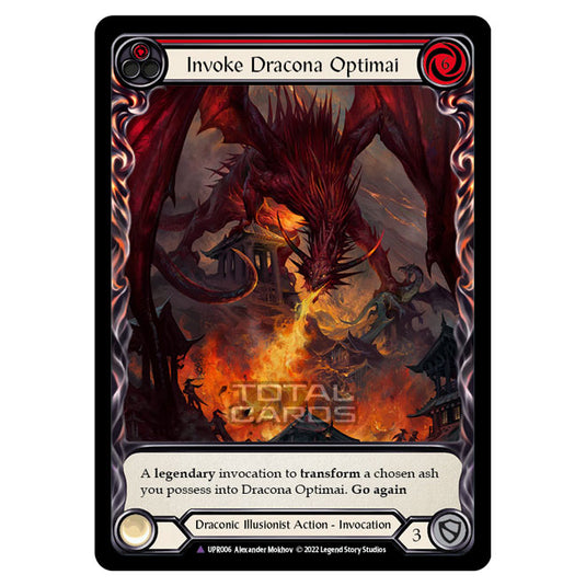 Flesh & Blood - Uprising - Invoke Dracona Optimai (Cold Foil) (Majestic) UPR006C