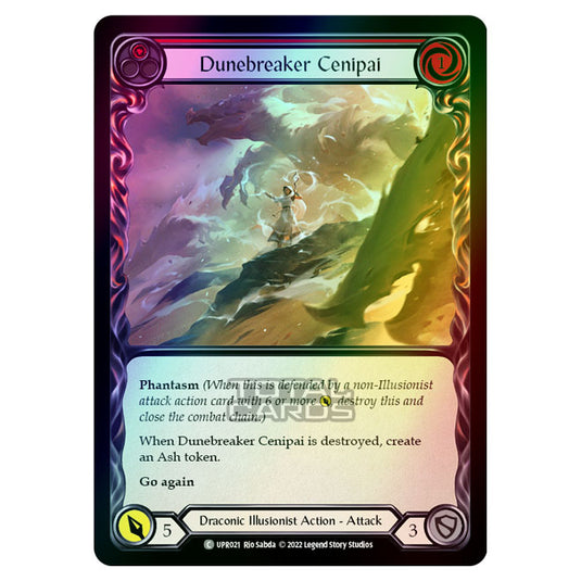 Flesh & Blood - Uprising - Dunebreaker Cenipai (Red) (Rainbow Foil) (Common) UPR021R