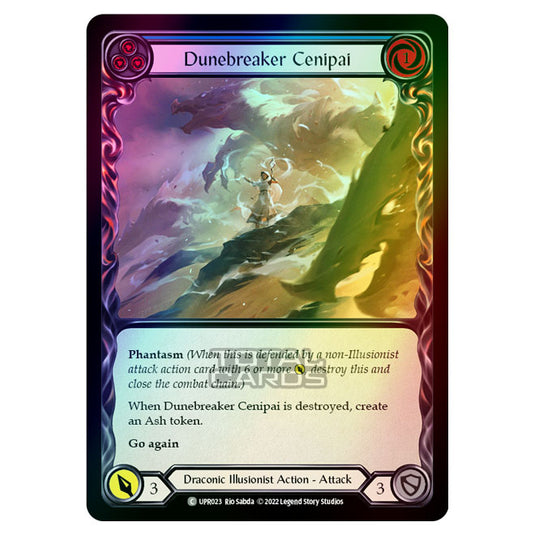 Flesh & Blood - Uprising - Dunebreaker Cenipai (Blue) (Rainbow Foil) (Common) UPR023R