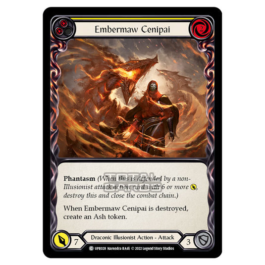 Flesh & Blood - Uprising - Embermaw Cenipai (Yellow) (Common) UPR028