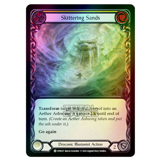 Flesh & Blood - Uprising - Skittering Sands (Yellow) (Rainbow Foil) (Common) UPR037R