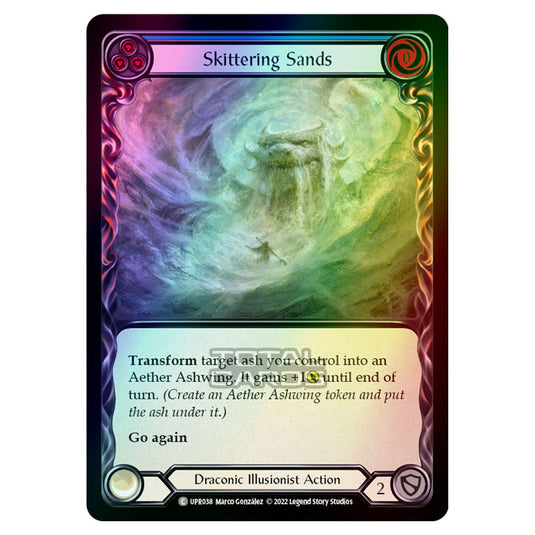 Flesh & Blood - Uprising - Skittering Sands (Blue) (Rainbow Foil) (Common) UPR038R