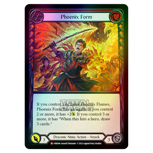 Flesh & Blood - Uprising - Phoenix Form (Rainbow Foil) (Majestic) UPR048RR