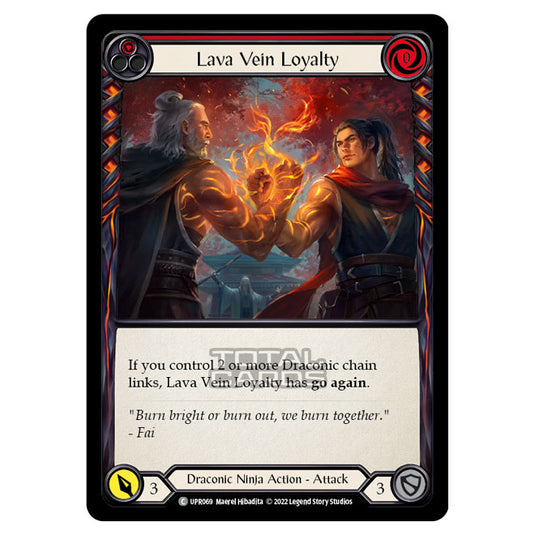 Flesh & Blood - Uprising - Lava Vein Loyalty (Red) (Common) UPR069