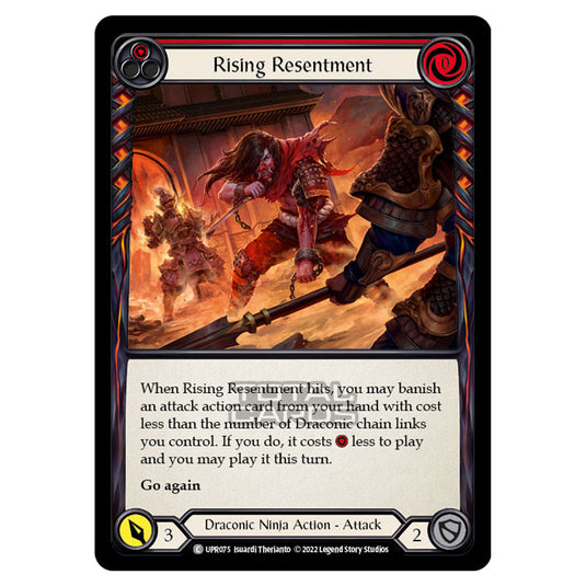 Flesh & Blood - Uprising - Rising Resentment (Red) (Common) UPR075