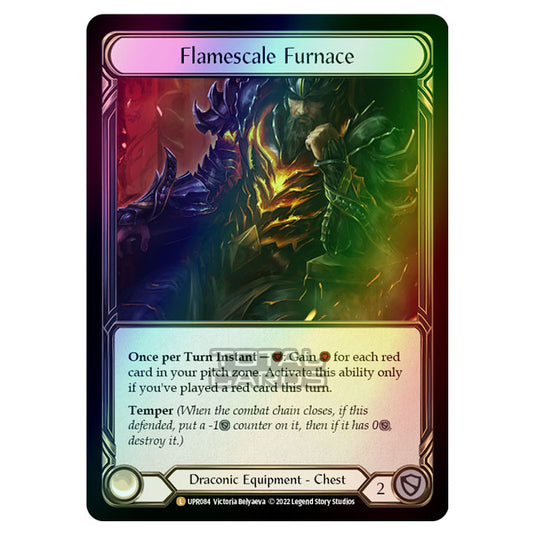 Flesh & Blood - Uprising - Flamescale Furnace (Cold Foil) (Legendary) UPR084C