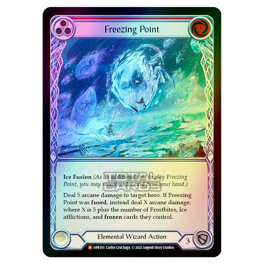 Flesh & Blood - Uprising - Freezing Point (Rainbow Foil) (Majestic) UPR105R