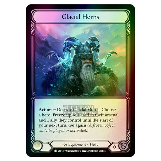 Flesh & Blood - Uprising - Glacial Horns (Cold Foil) (Common) UPR137C