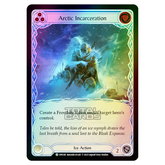 Flesh & Blood - Uprising - Arctic Incarceration (Blue) (Rainbow Foil) (Common) UPR146R