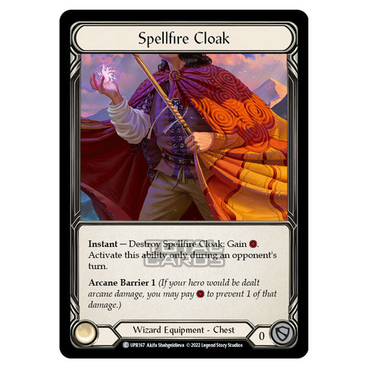 Flesh & Blood - Uprising - Spellfire Cloak (Common) UPR167