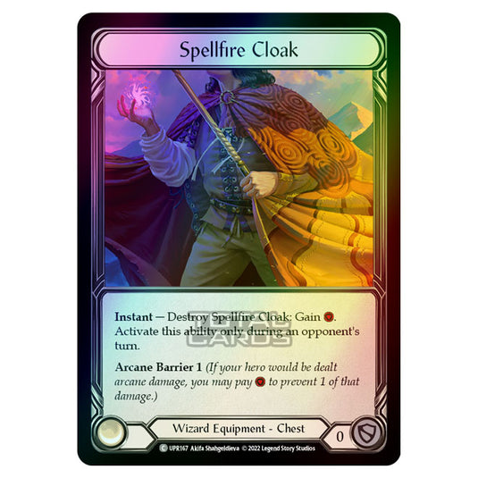 Flesh & Blood - Uprising - Spellfire Cloak (Cold Foil) (Common) UPR167C