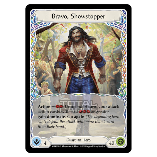 Flesh & Blood - Welcome to Rathe - Bravo, Showstopper (Token) - WTR038