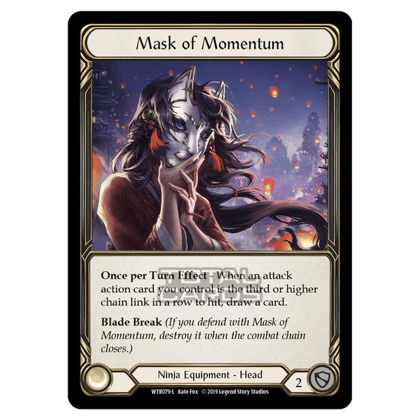 Flesh & Blood - Welcome to Rathe - Mask of Momentum (Legendary 