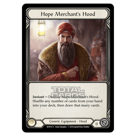 Flesh & Blood - Welcome to Rathe - Hope Merchant's Hood (Common) - WTR151