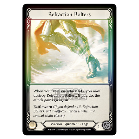 Flesh & Blood - Welcome to Rathe - Refraction Bolters (Common) - WTR117 (Rainbow Foil)