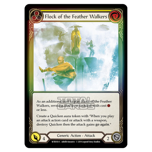 Flesh & Blood - Welcome to Rathe - Flock of the Featherwalkers (Common) - WTR183 (Rainbow Foil)