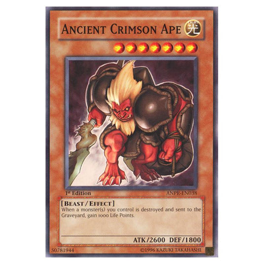Yu-Gi-Oh! - Ancient Prophecy - Ancient Crimson Ape (Common) ANPR-EN038